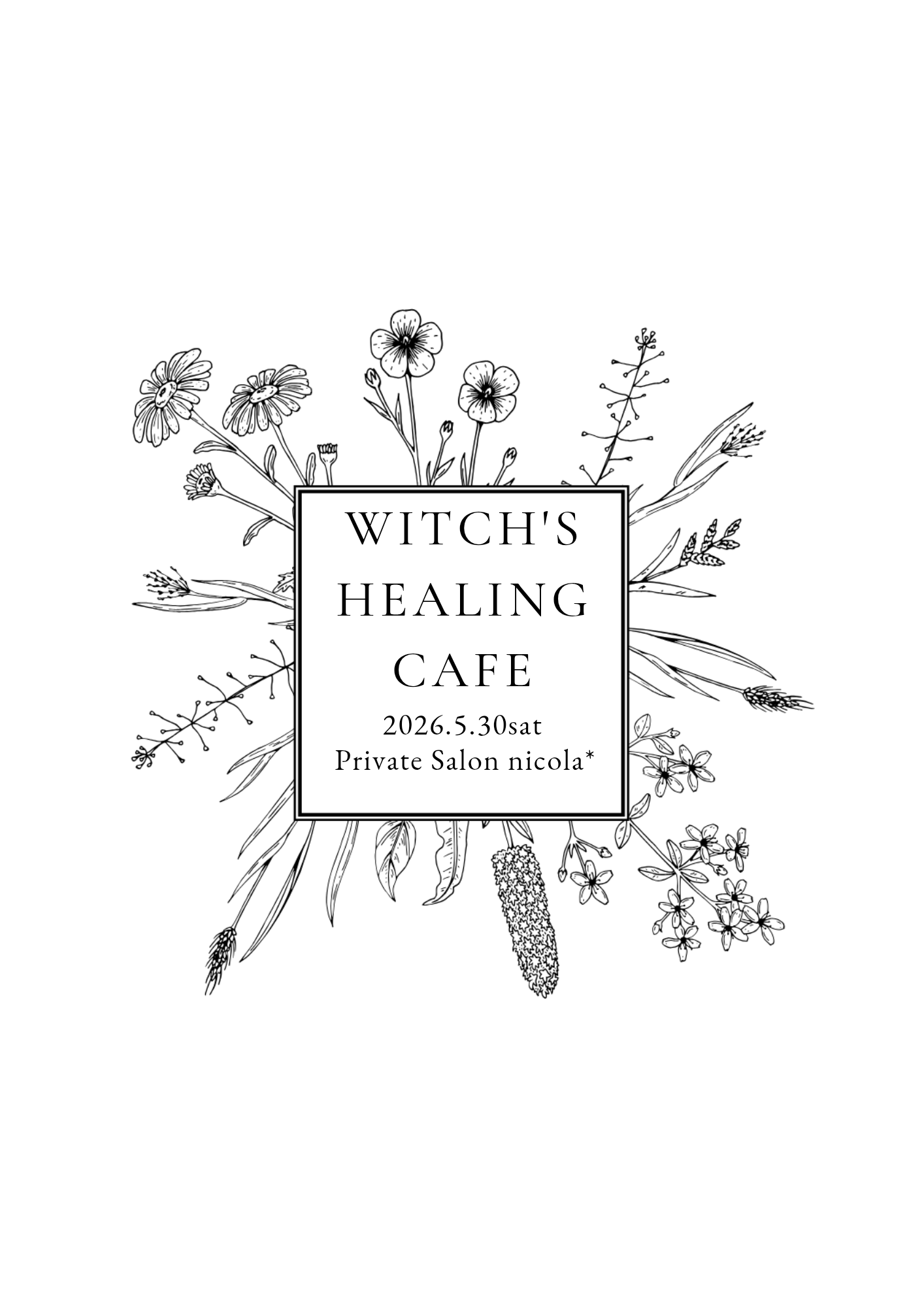5/30㈯＊Witch's Healing Cafe