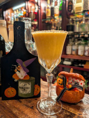 今年もかぼちゃのカクテルをご用意いたしました。（桜木町店）