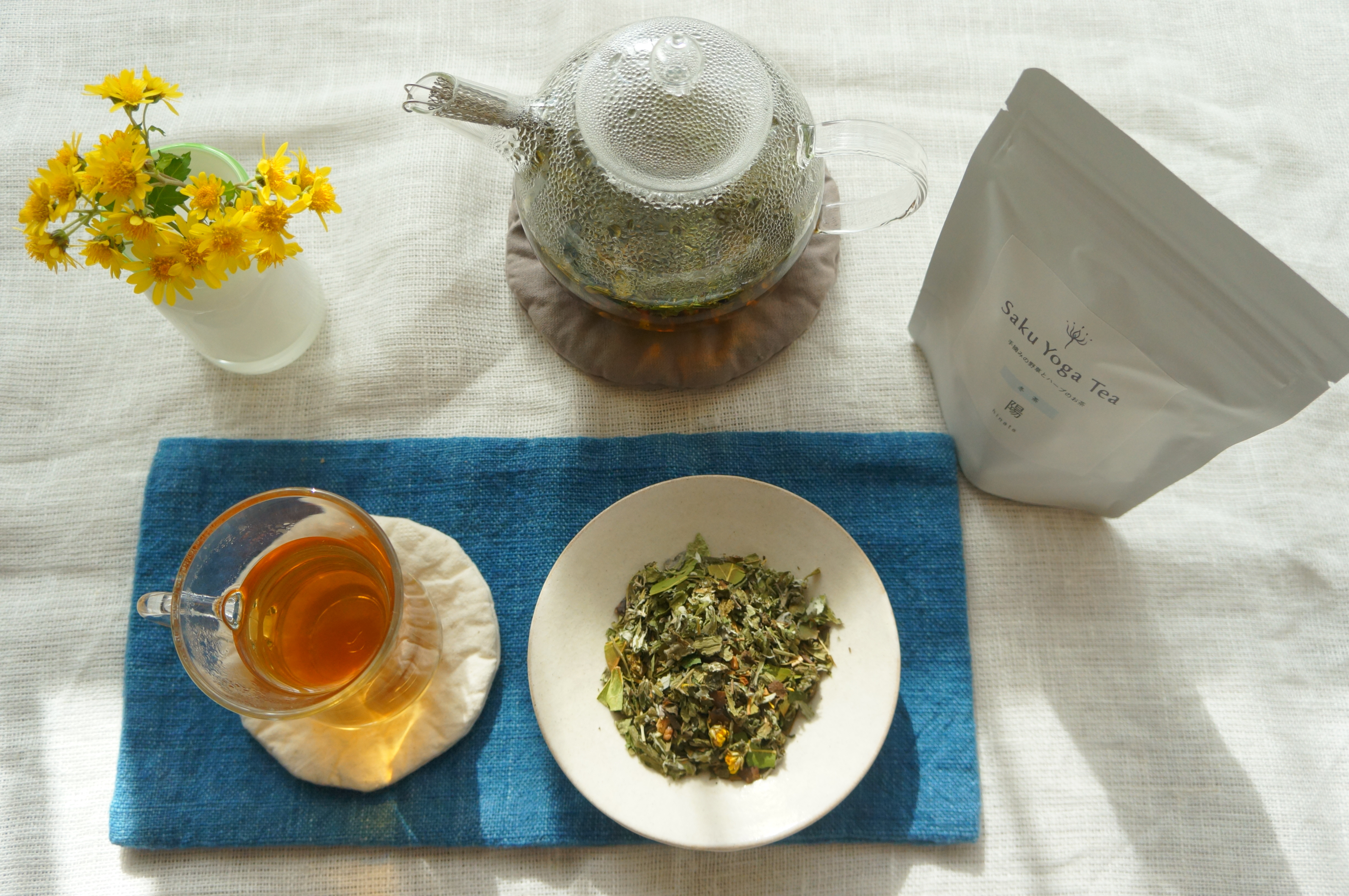 SakuYogaTea　冬茶 『陽 ｰひなたｰ 』　リリースです。