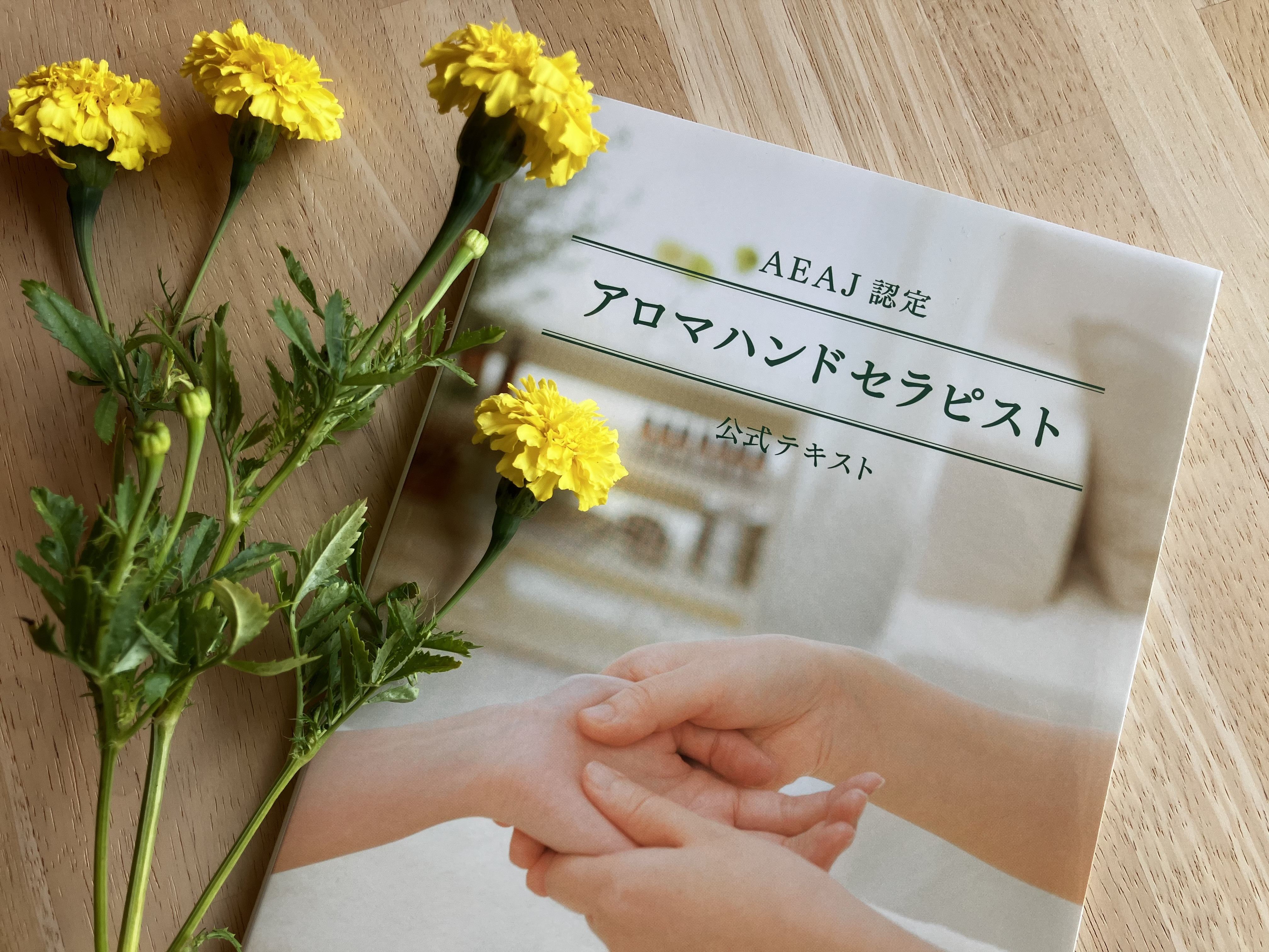 〖AEAJアロマハンドセラピスト対応コース〗開講のお知らせ