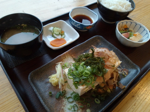 山口さんちの冷奴定食