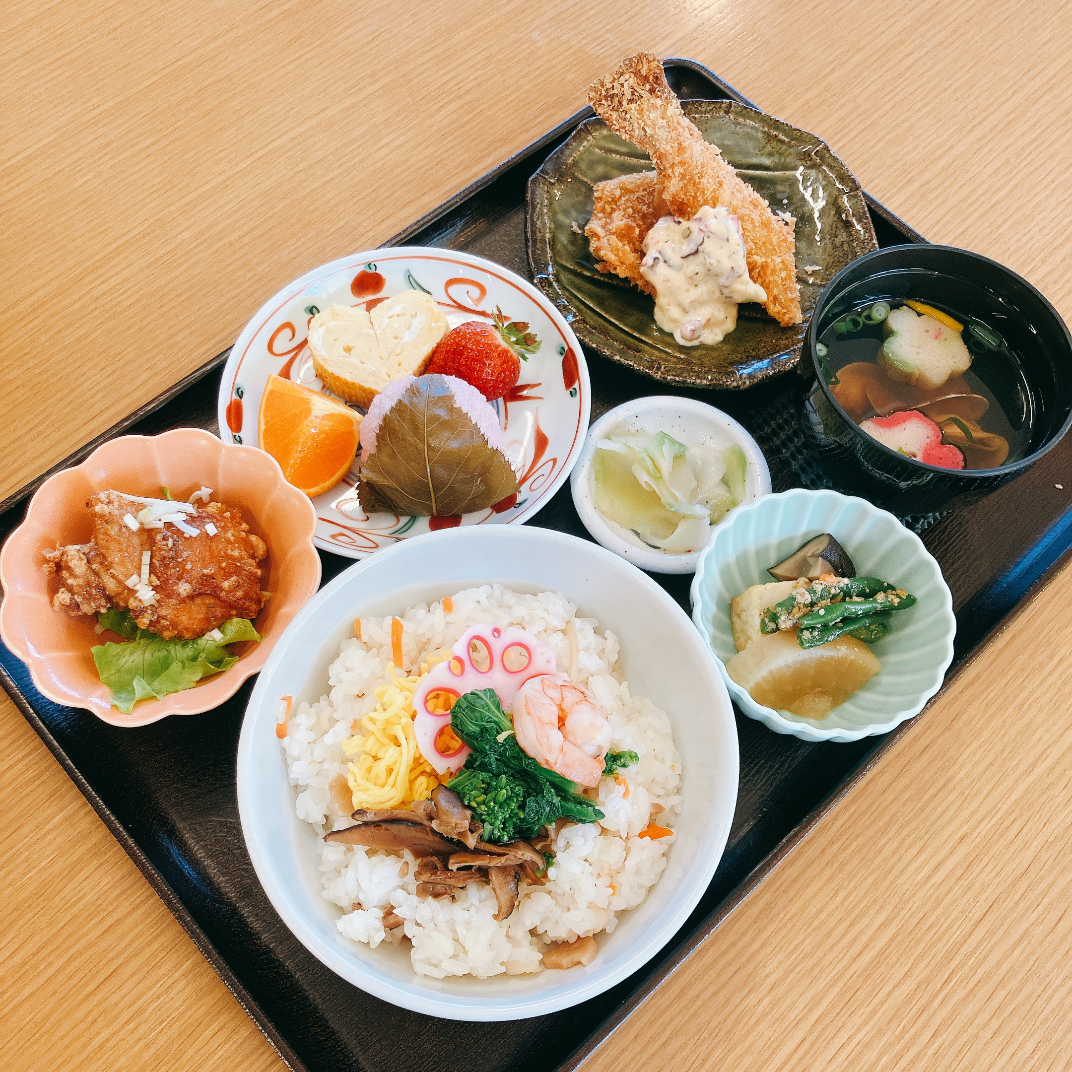 ひなまつりランチ始まりました❗