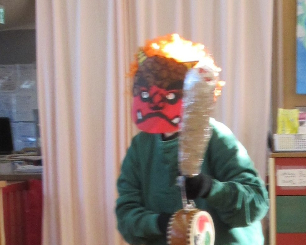 オニが来ました！