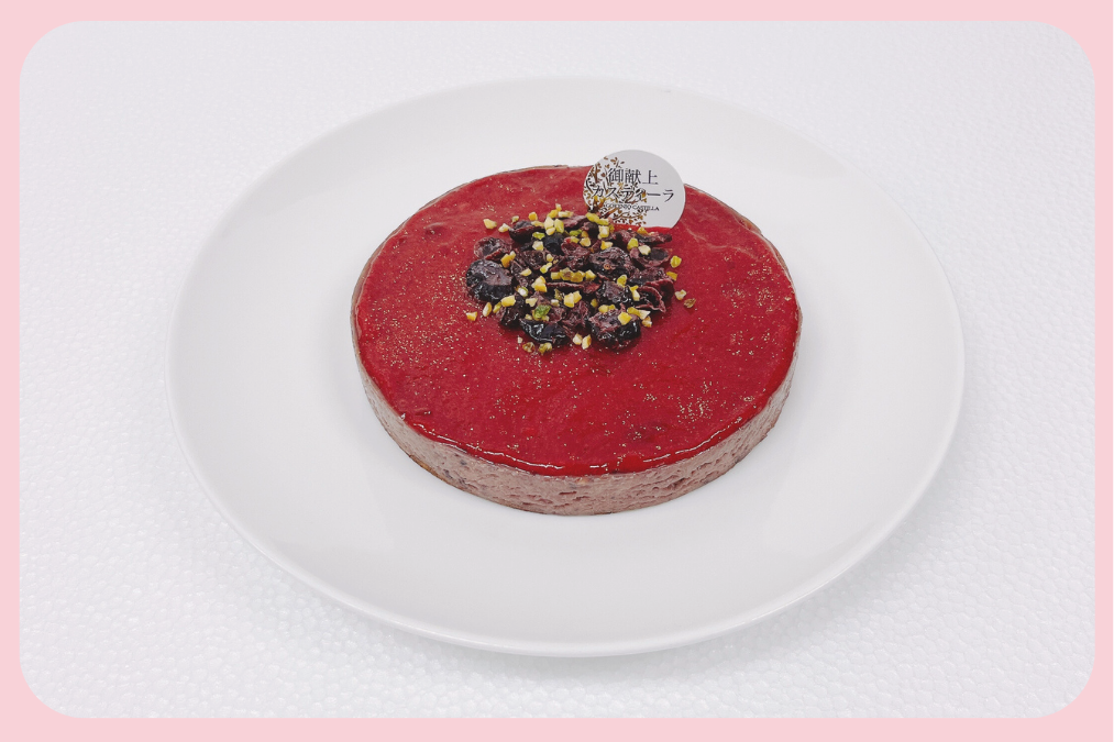 ５種のベリーチーズケーキ