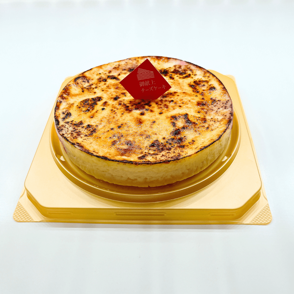 御献上チーズケーキ4号サイズが新発売