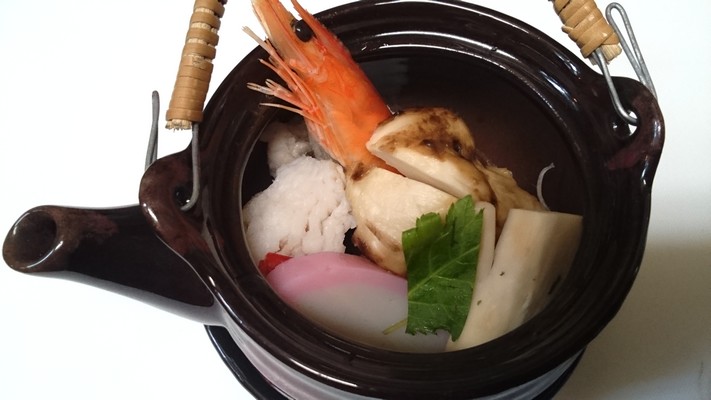 牡蠣と松茸の土瓶蒸し950円.JPG