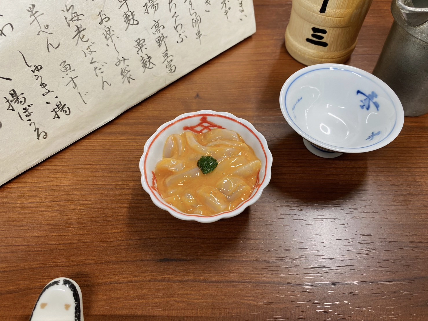 塩辛（自家製）・salted squid entrails・오징어 젓갈・咸鱿鱼内脏