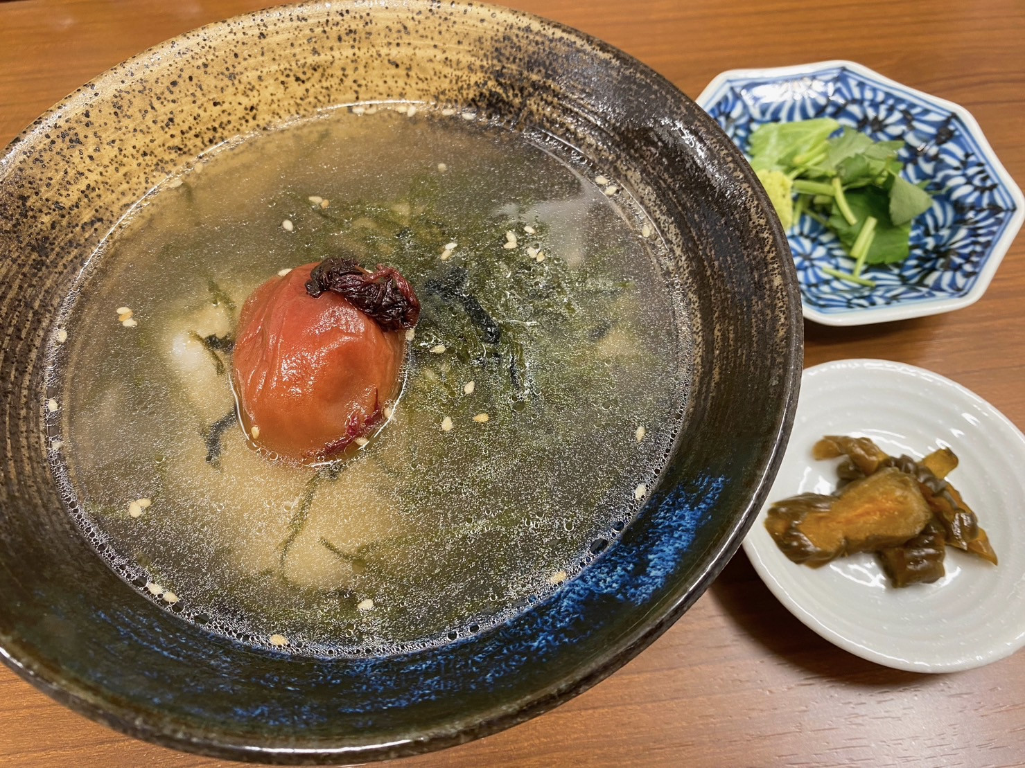 梅茶漬け