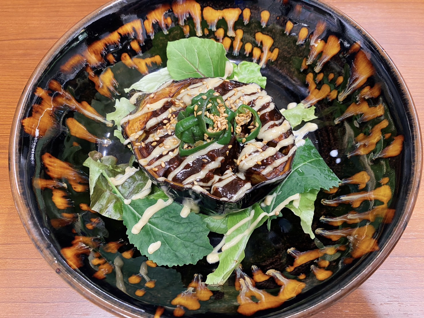 加茂なすの肉味噌田楽