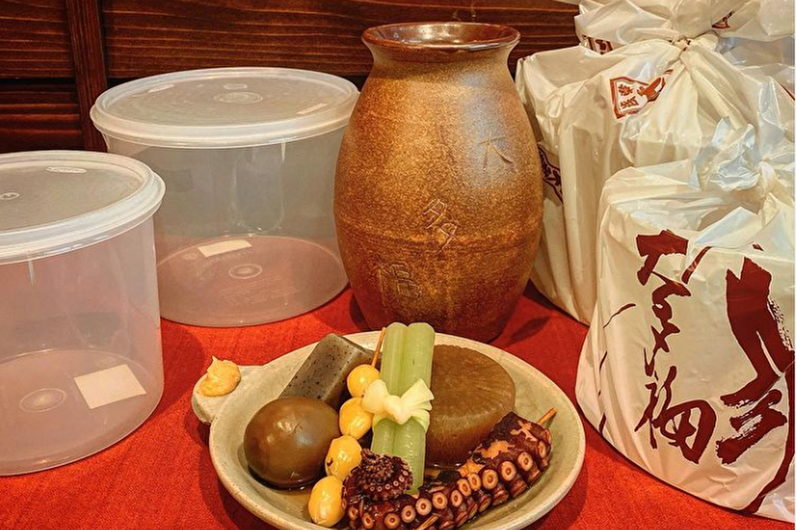 タコ壷でお持ち帰り・お土産にどうぞ