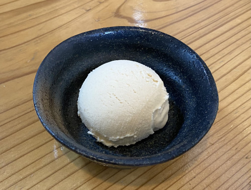 そば茶アイス