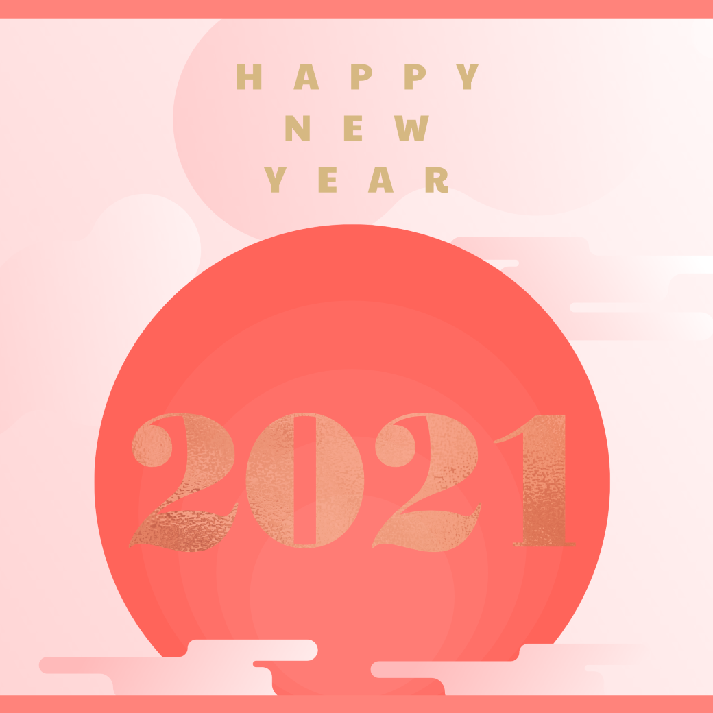 A　HAPPY　NEW　YEAR　2021
