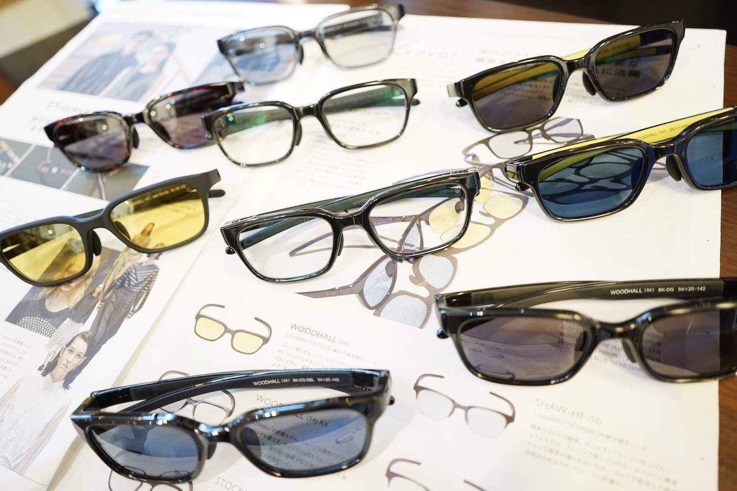 Eyevol（アイヴォル）／WOODHALL（54） ノーマルカラー/偏光レンズ/調光レンズ（and 可視光調光レンズ）