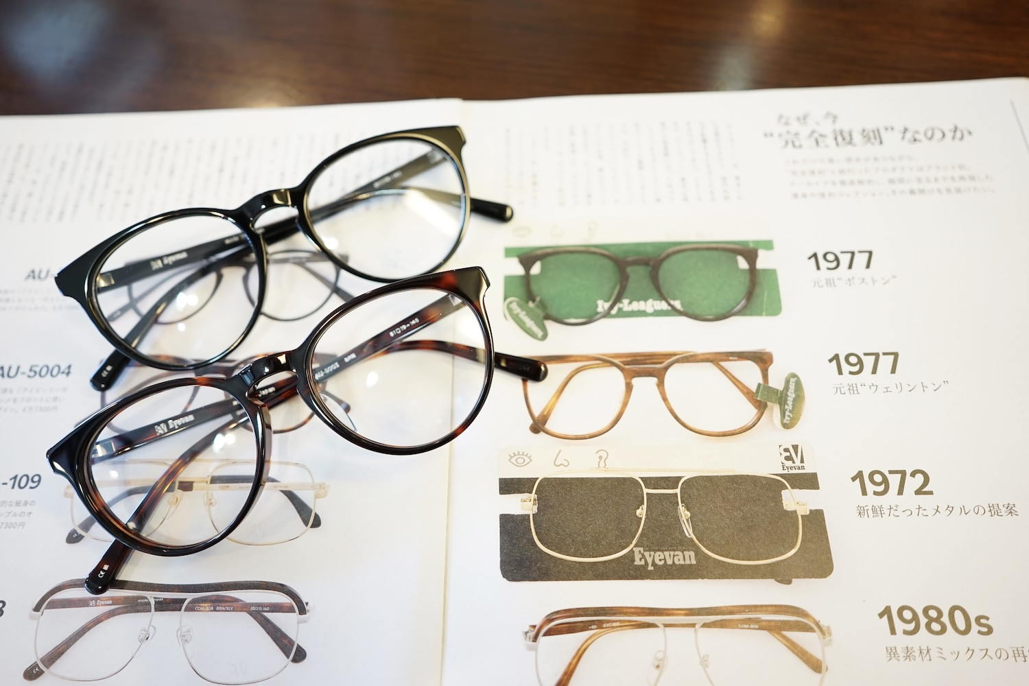 EYEVAN（アイヴァン ）HISTORIC COLLECTION／AU-5003