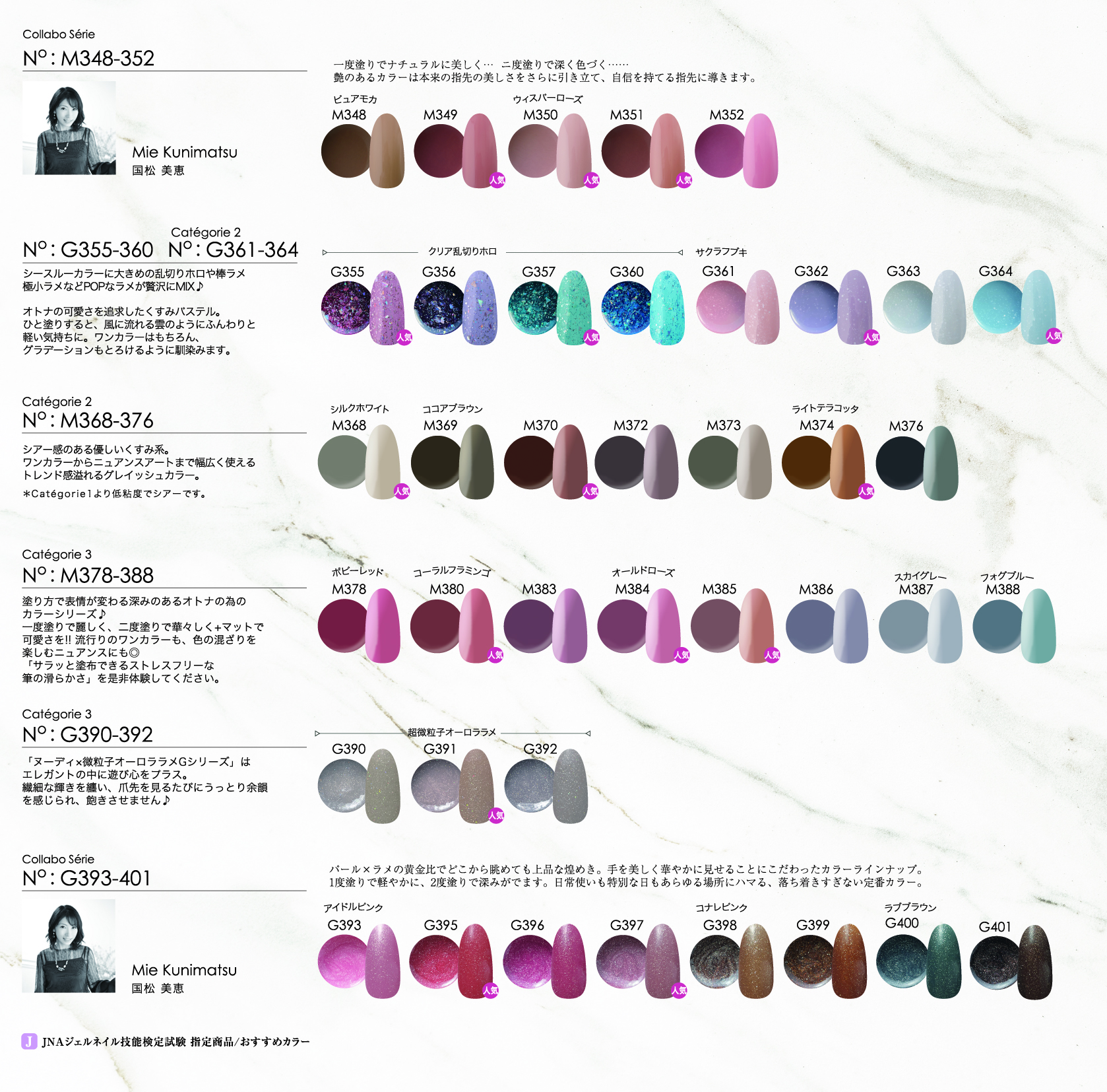 Color LineUp - NYCOGEL