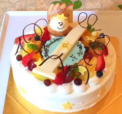 1歳ケーキ 男の子 フルーツ.JPG