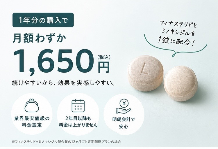 AGA治療薬のイメージ