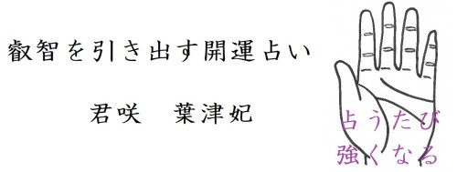 叡智を引き出す開運鑑定　君咲　葉津妃