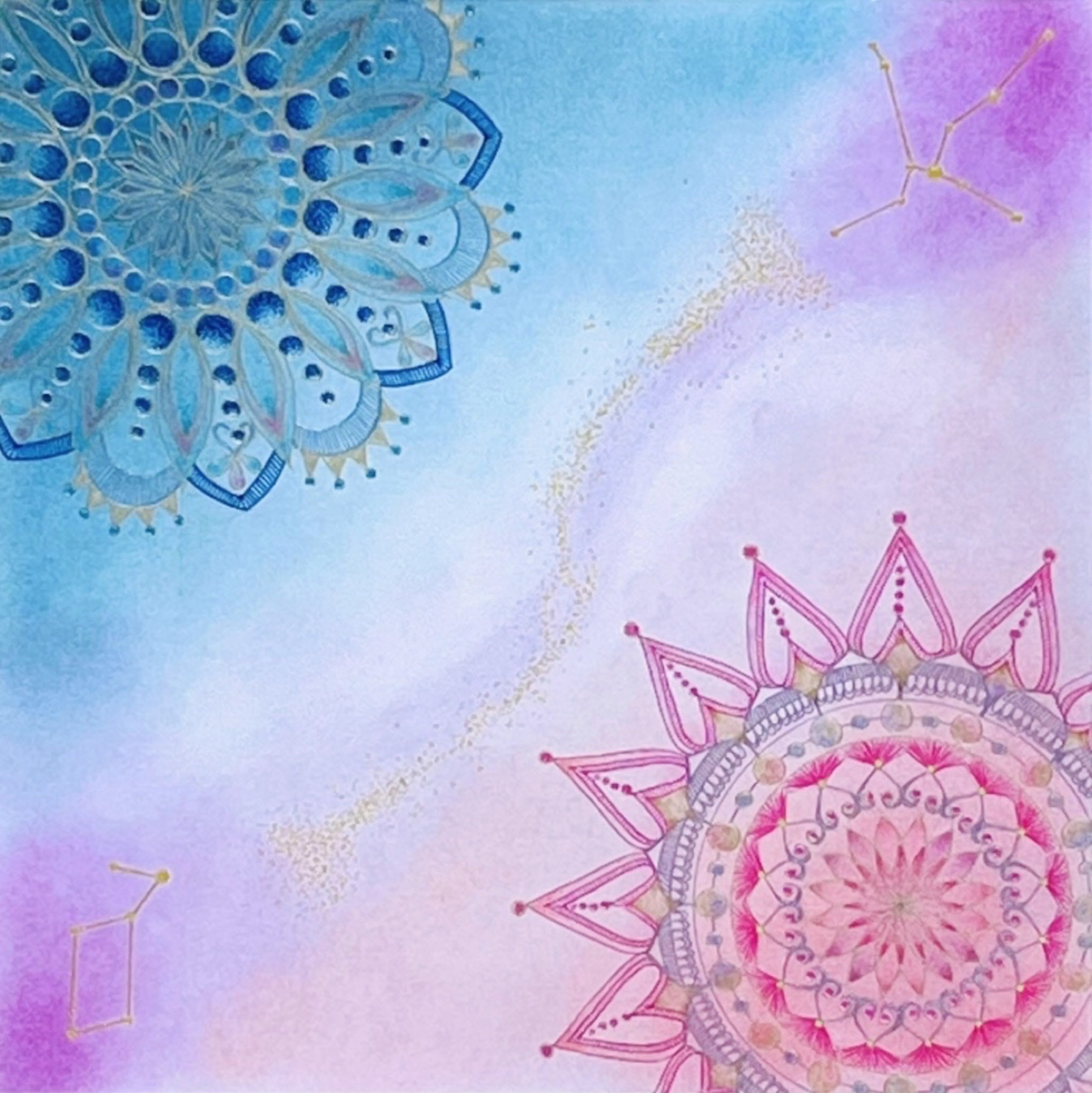 『曼荼羅アート認定講師 養成講座』、無事修了しました♥