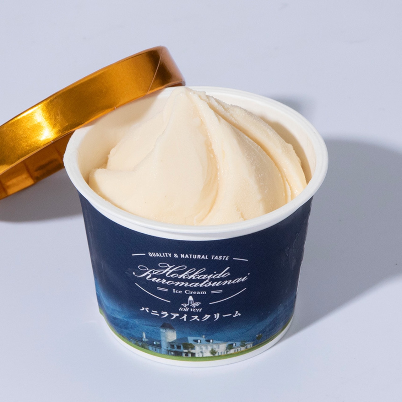 ハニーフラット様 アイスクォーツ バニラアイスクリーム - トワ・ヴェール 北海道黒松内町特産物手づくり