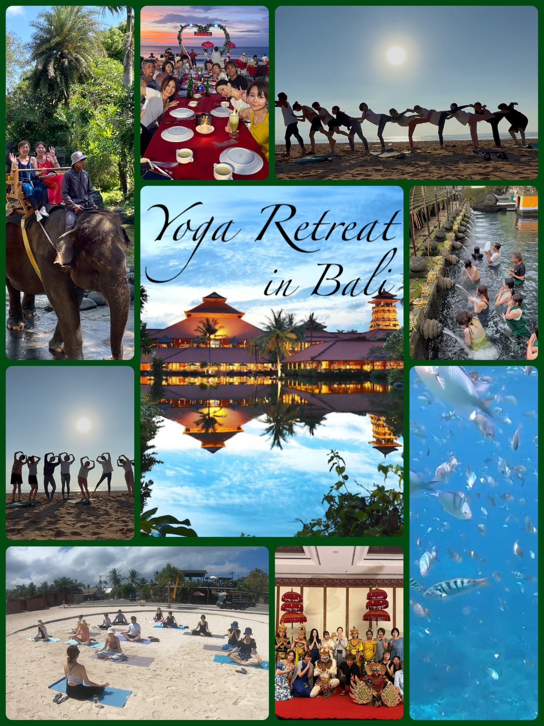 バリ島ヨガリトリート🌴🥥