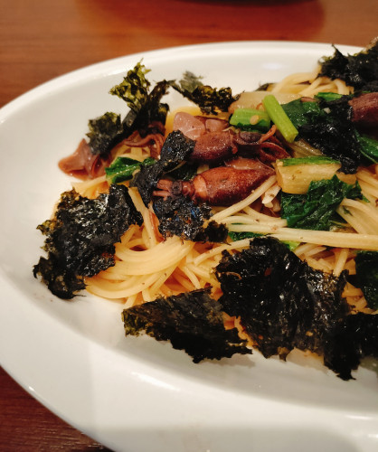 パスタ　ホタルイカ