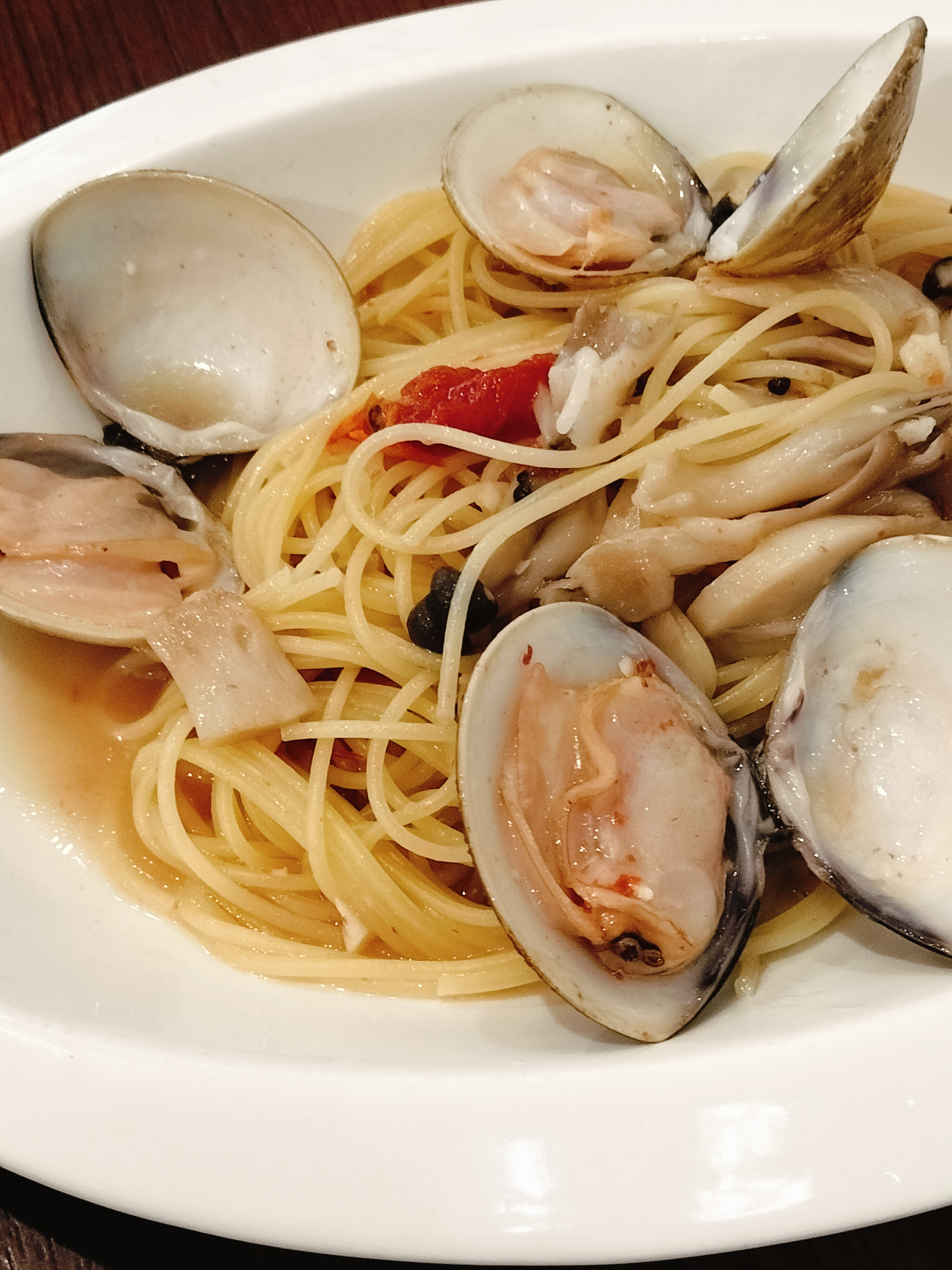 ハマグリのパスタ