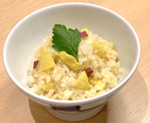 「栗ご飯」スタート！