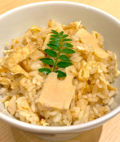 「たけのこご飯」スタート！