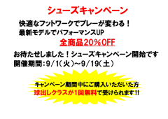 YONEXシューズキャンペーン開催！お得な特典を見逃しなく！