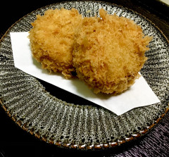 帆立貝の白味噌クリームコロッケ(2個)単品料理