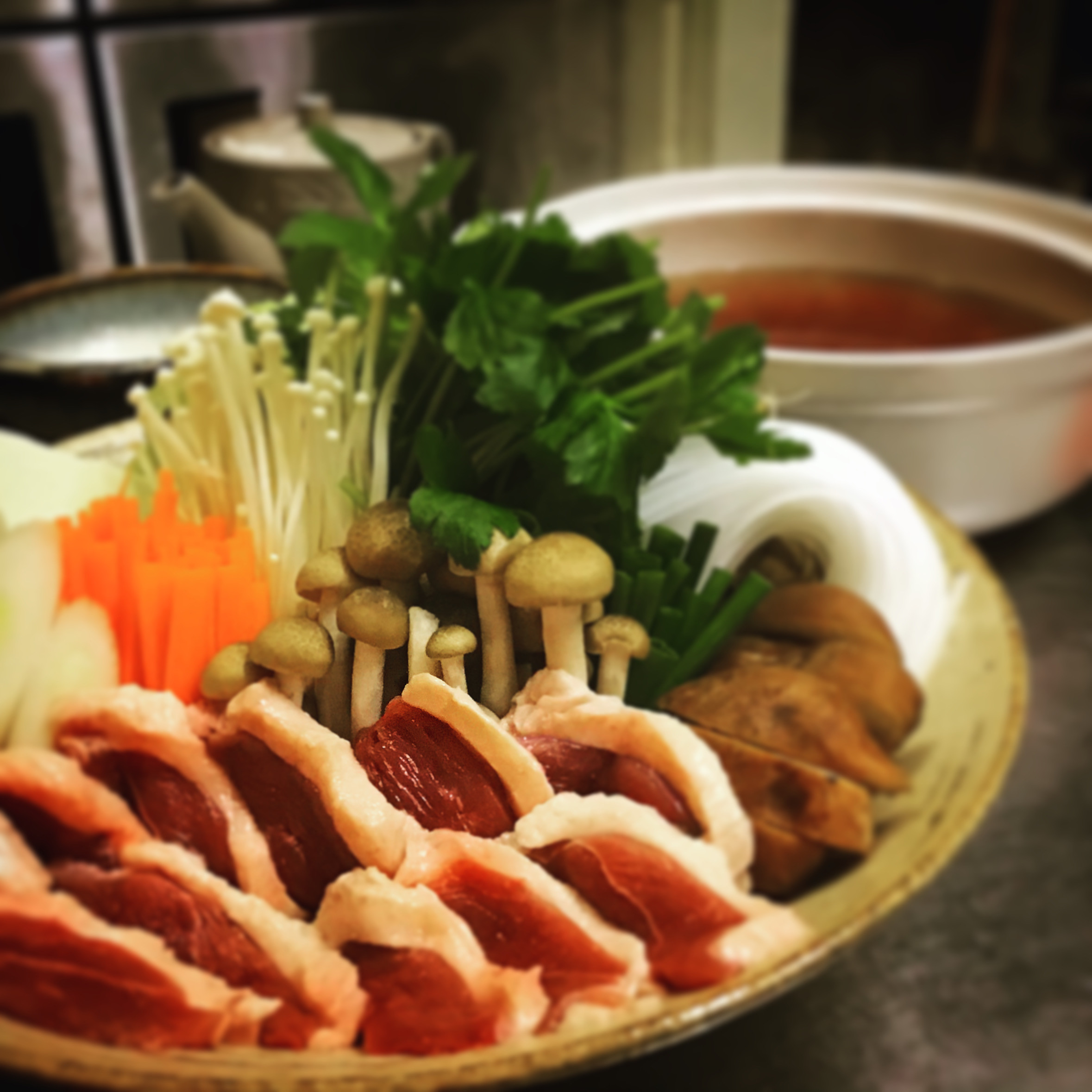 鴨鍋料理コース