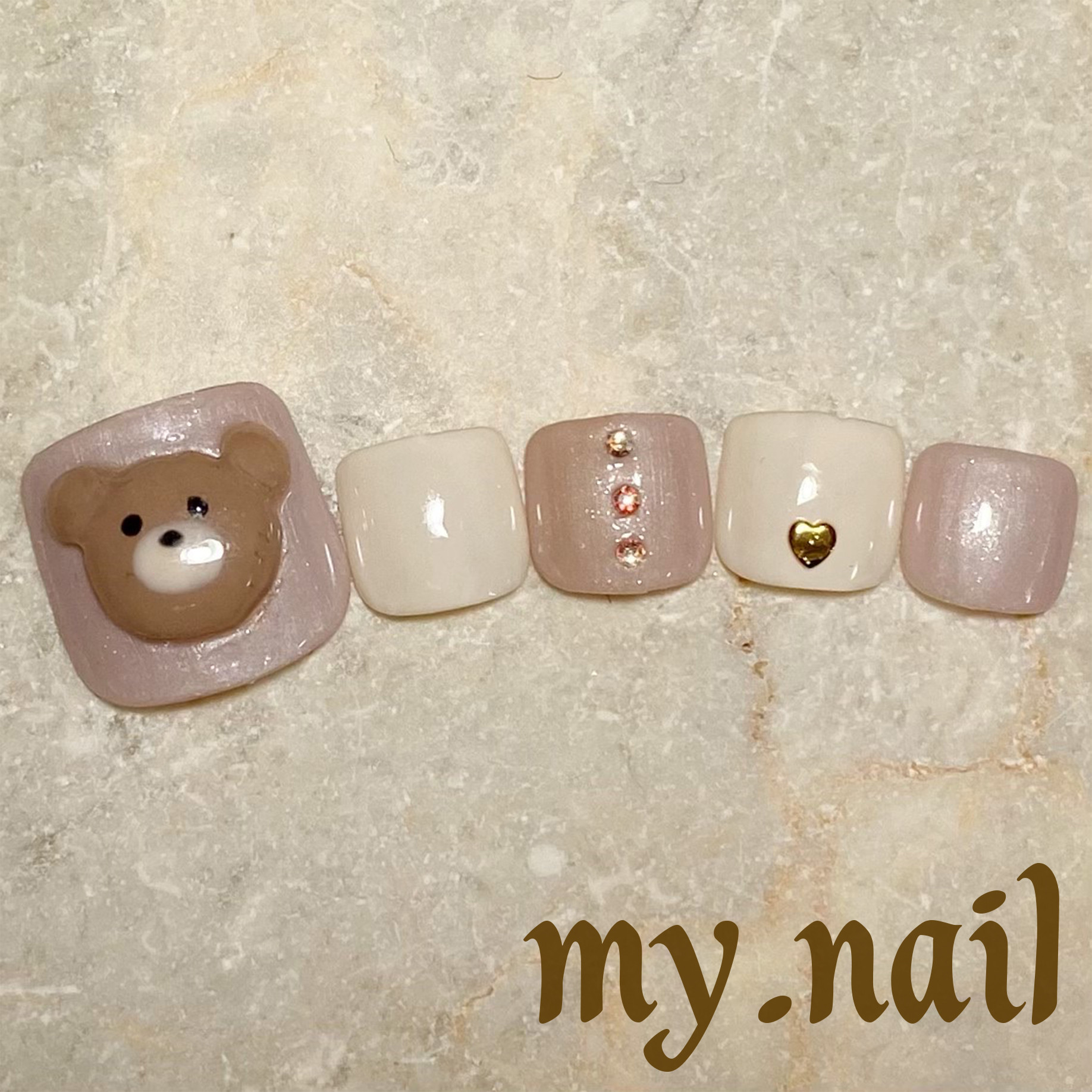 my.nail collection フット定額デザイン