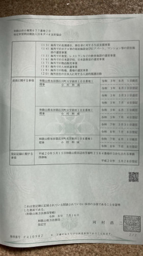 役員の重任登記完了に関するご報告とお詫び
