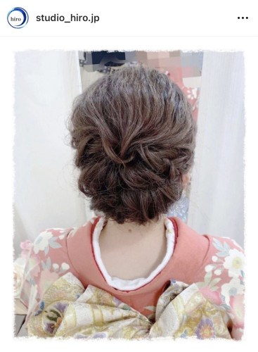 振袖着付け+ヘアセット