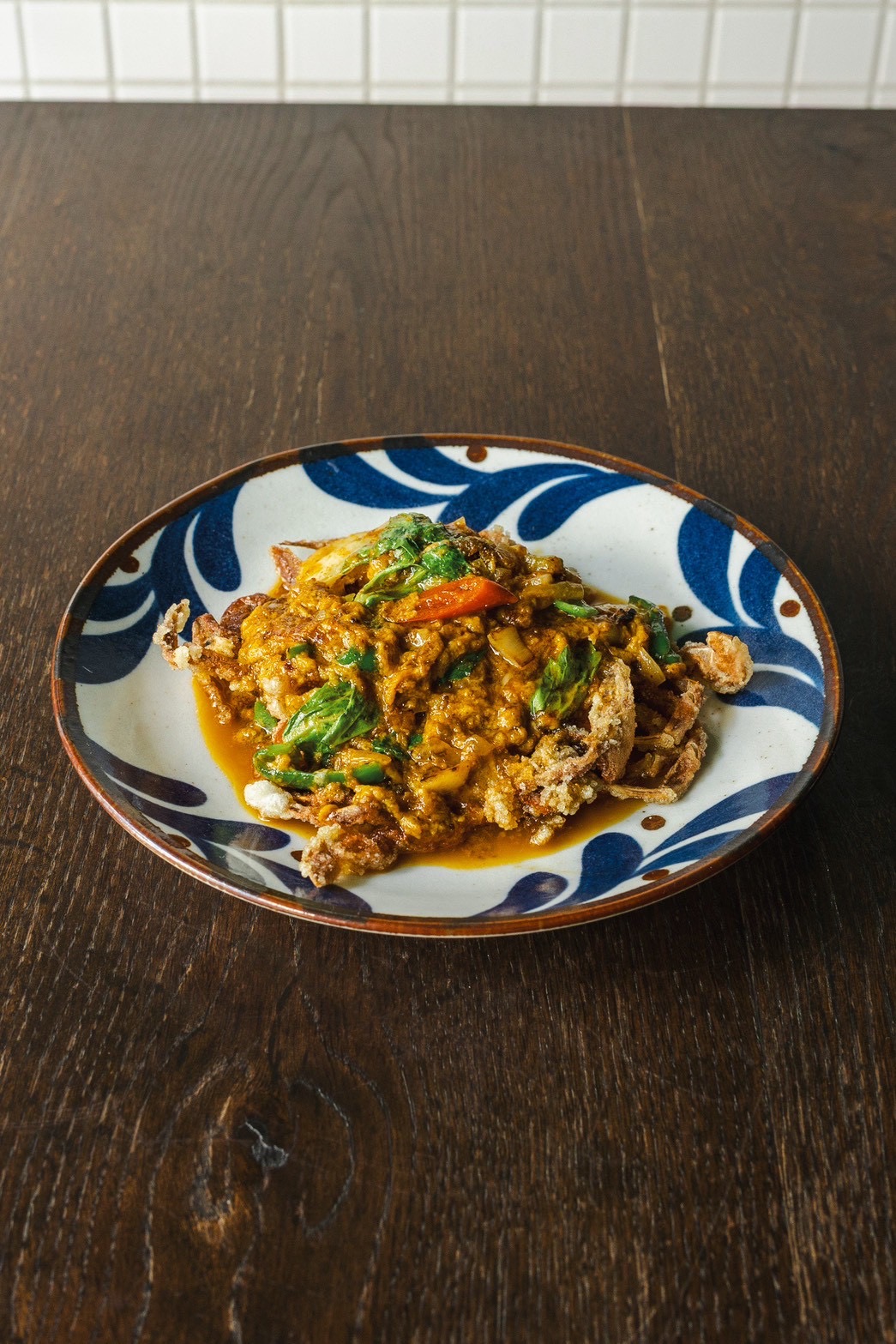 シェルクラブのカレー炒め