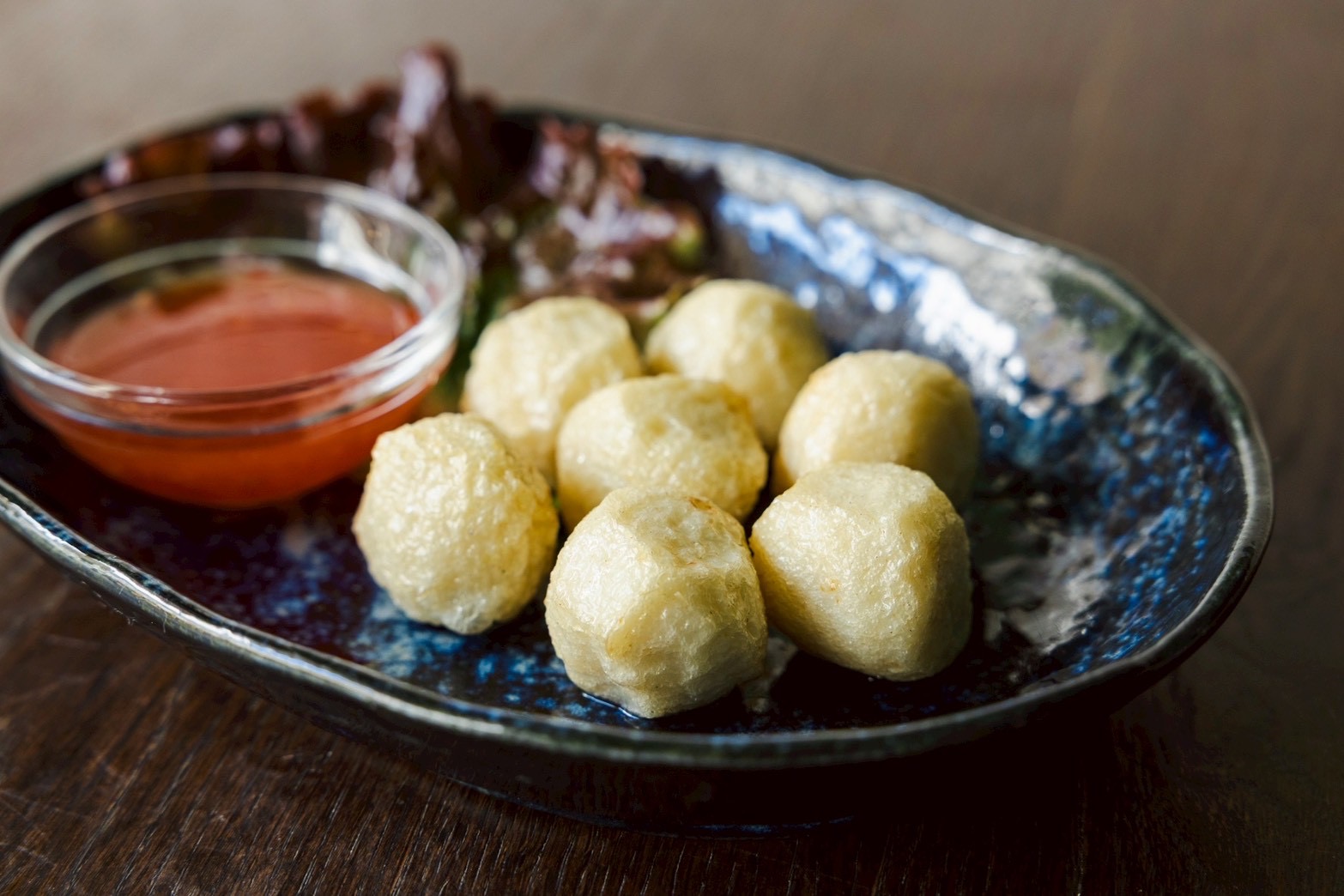 魚団子のプリプリ揚げ