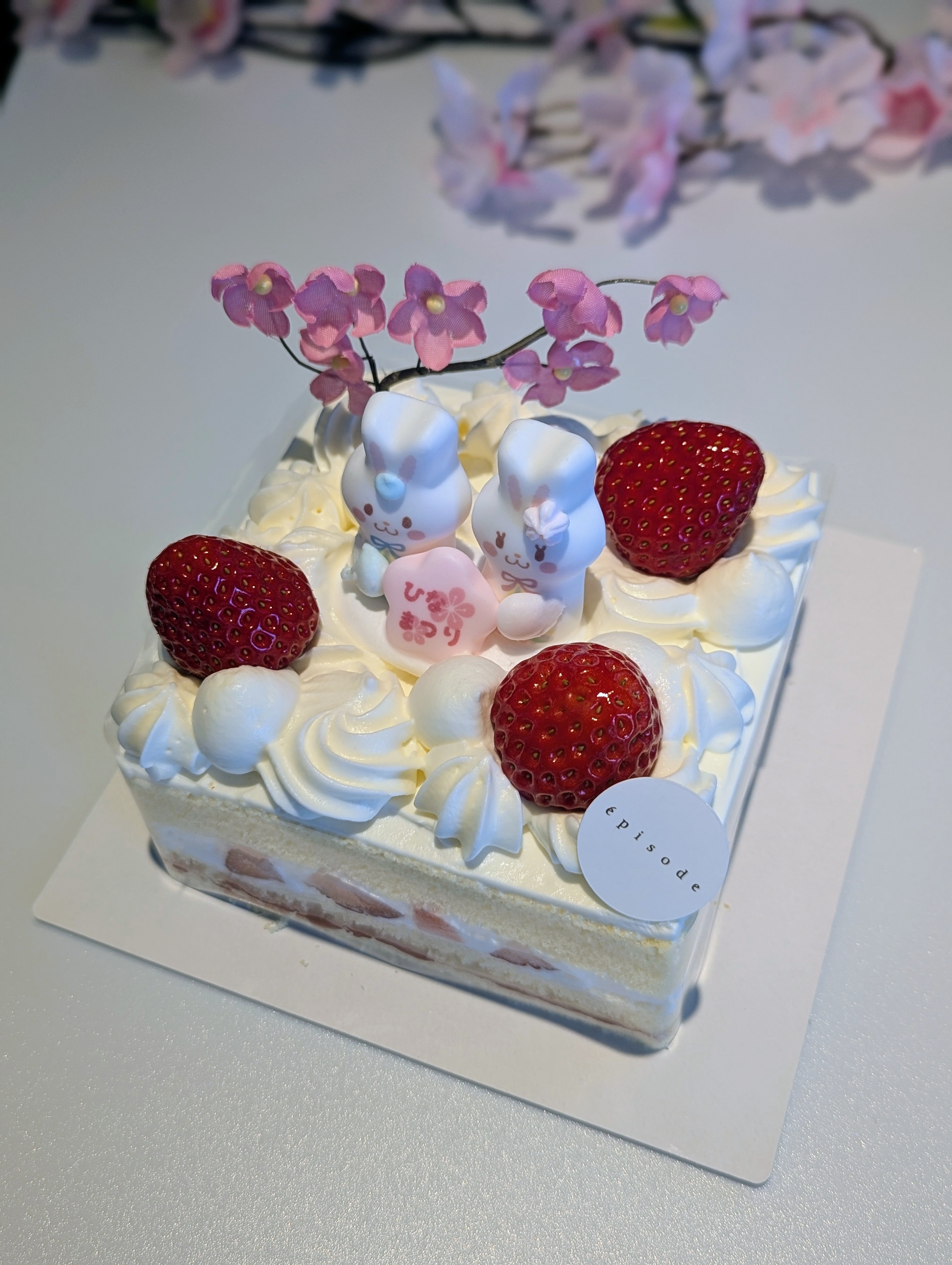 《3月3日ひなまつりケーキ》受付開始しました。