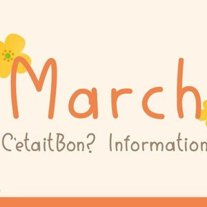 セティボン？ 3月のお知らせ。