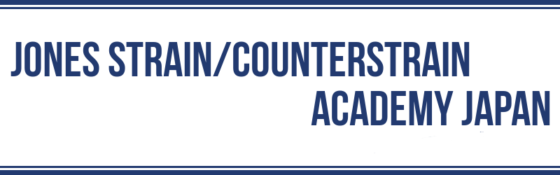 Jones Strain/CounterStrain Academy Japan