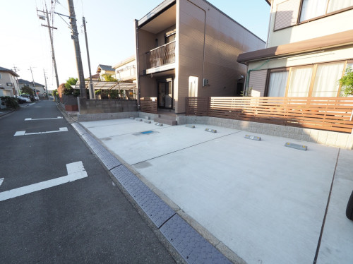 駐車場が変わります