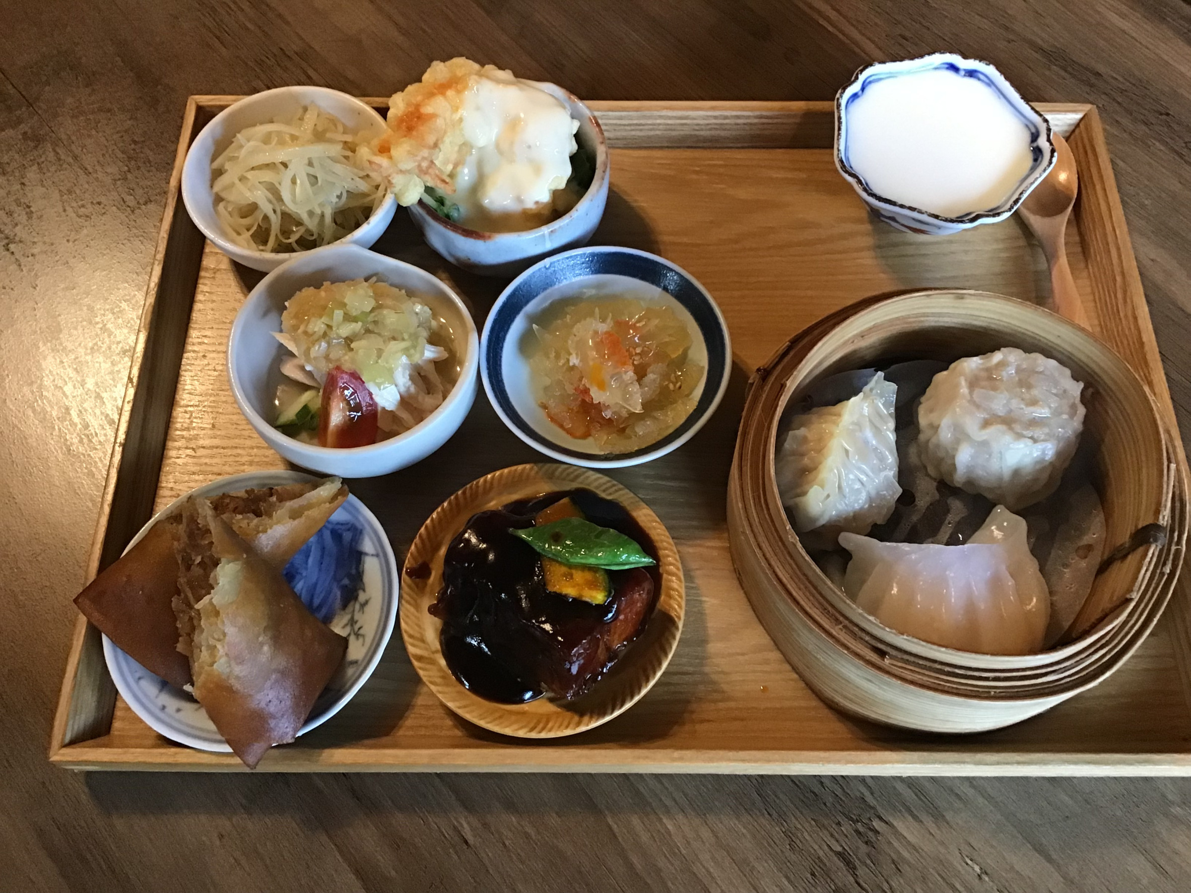 人気No.1 優々の飲茶ランチセット