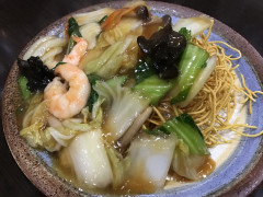五目あんかけ焼きそば