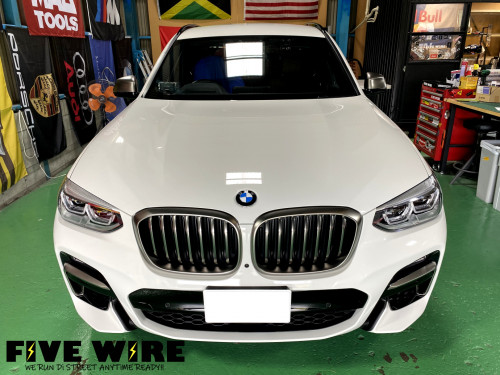BMW X3 M40d G01に14項目コーディング施工！