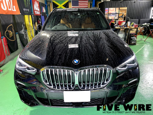 BMW X5 G05にAUTHOR ALARM最強イモビライザIGLA！