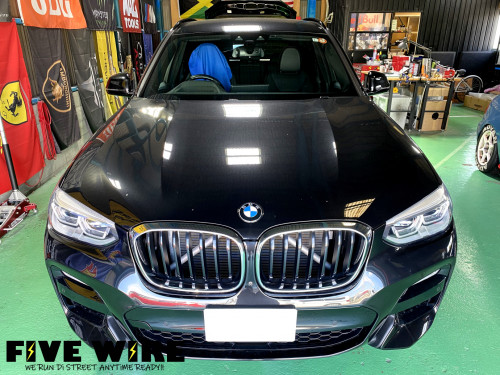 BMW X3 G01に13項目のコーディング施工！