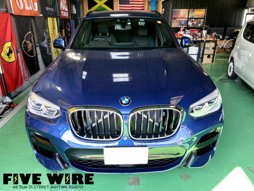 BMW X3 G01に便利系コーディング施工！