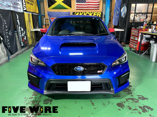 スバルWRX STIにオーサーアラームIGLA！