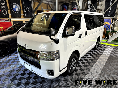 7型ハイエースにIGLA＆エンスタAUTOSTART！