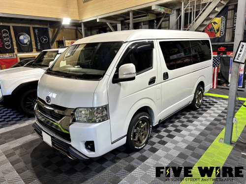 8型ハイエースにオーサーIGLA2 PLUS！